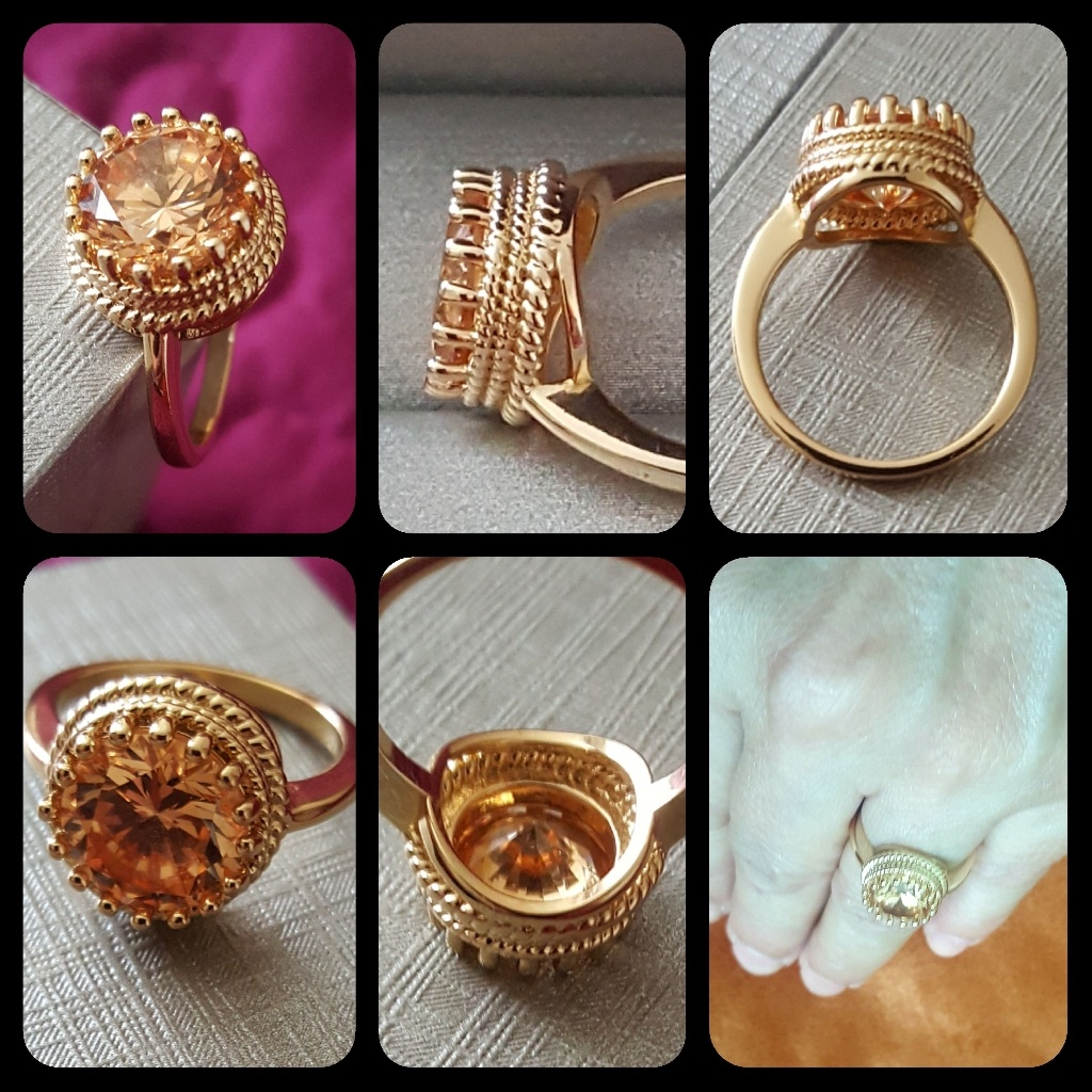 (New) Gorgeous Ring With Large Stone